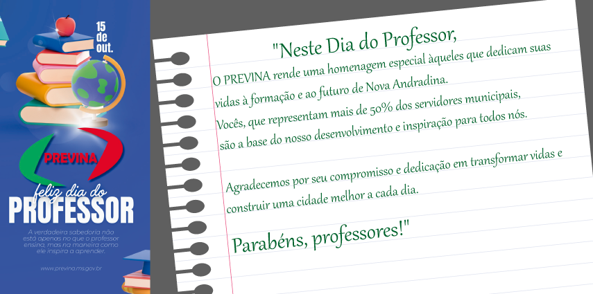 dia do professor 15/10/2024